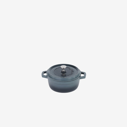 AluChef Round Miniature Casserole 11 cm - Grey