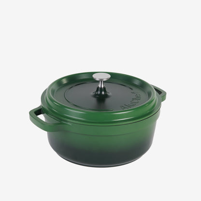 AluChef Round Casserole 24 cm - Green