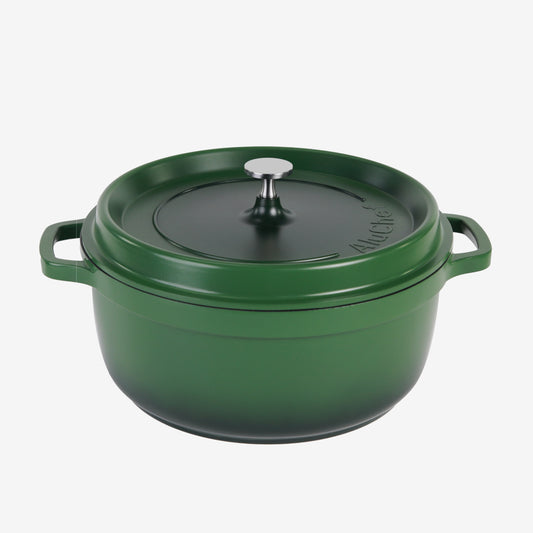 AluChef Round Casserole 28 cm - Green