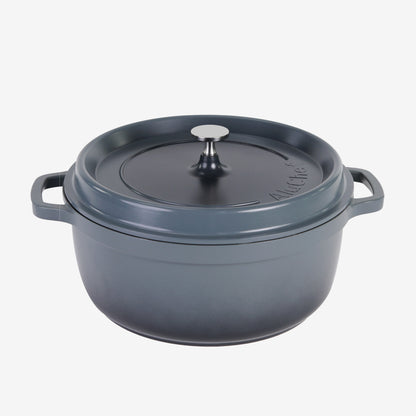 AluChef Round Casserole 28 cm - Grey
