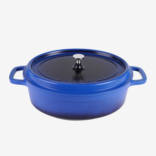 AluChef Oval Casserole - Blue