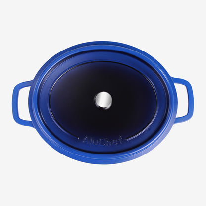 AluChef Oval Casserole - Blue