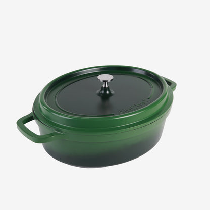 AluChef Oval Casserole - Green