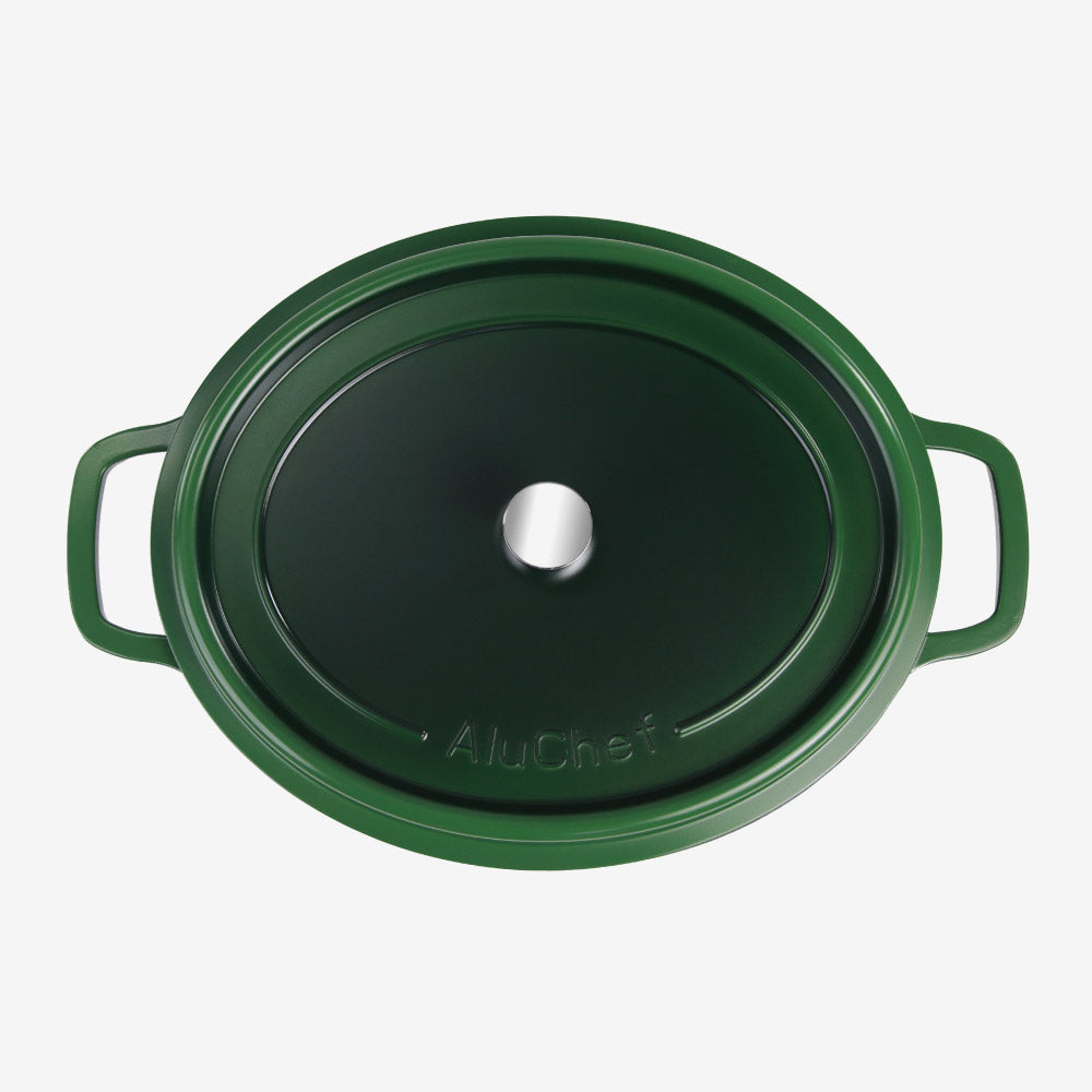 AluChef Oval Casserole - Green