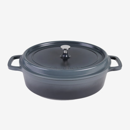 AluChef Oval Casserole - Grey