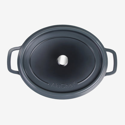 AluChef Oval Casserole - Grey