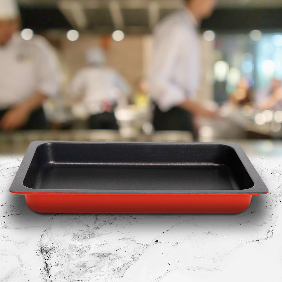 AluChef Gastronorm GN1/1 Pan - Black