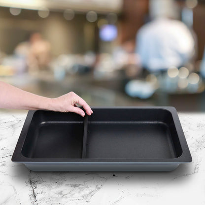 AluChef Gastronorm GN1/1 Pan - Black